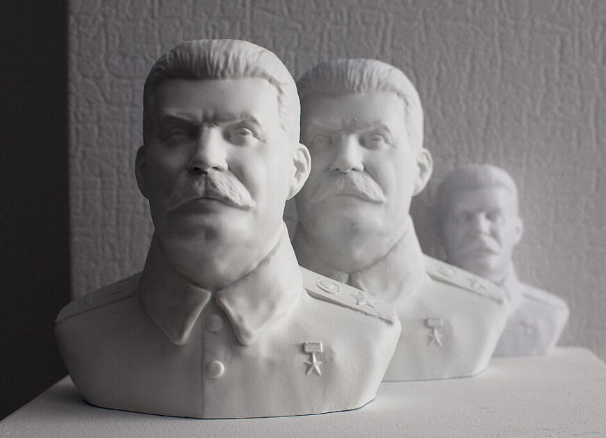 Печать известной модели из PETG(бюст Сталина)