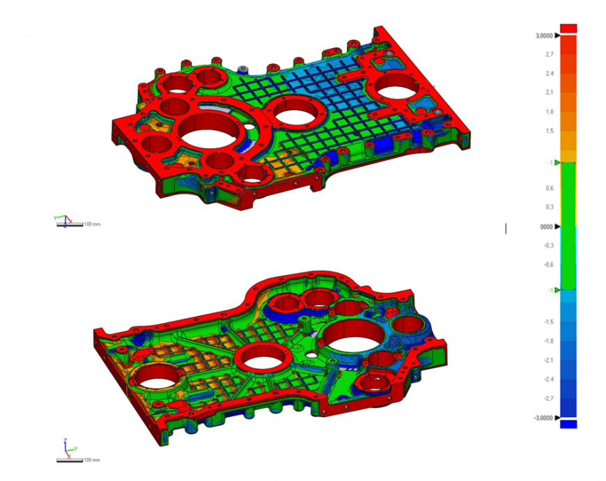 Применение ручных 3D-сканеров в литейном производстве ч.2 - контроль модельной оснастки