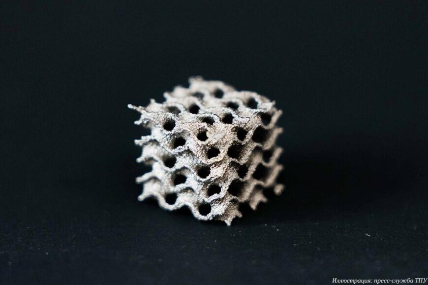 В ТПУ создали пористые каркасы с имитацией структуры кости