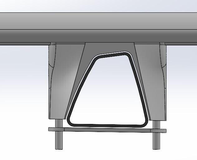 Крепление поперечин на Duster Крепление поперечин на Duster