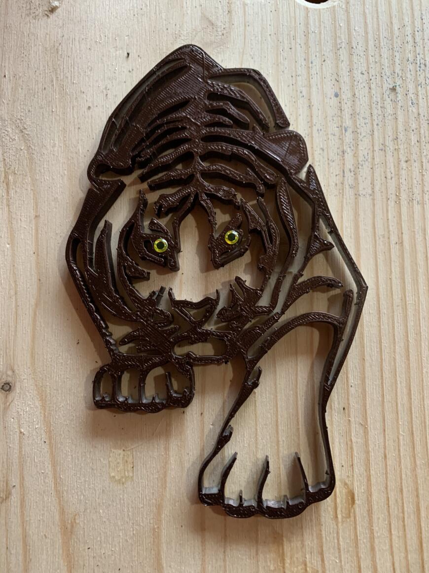 Тигр к новому году