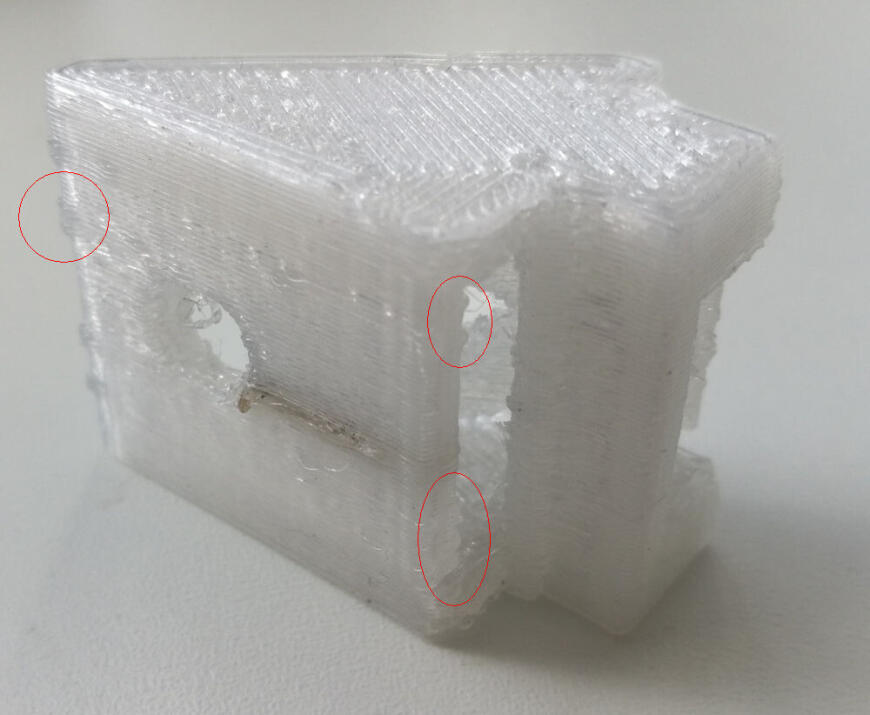 Kossel + Cura не пропечатывает неглубокий вырез на детали