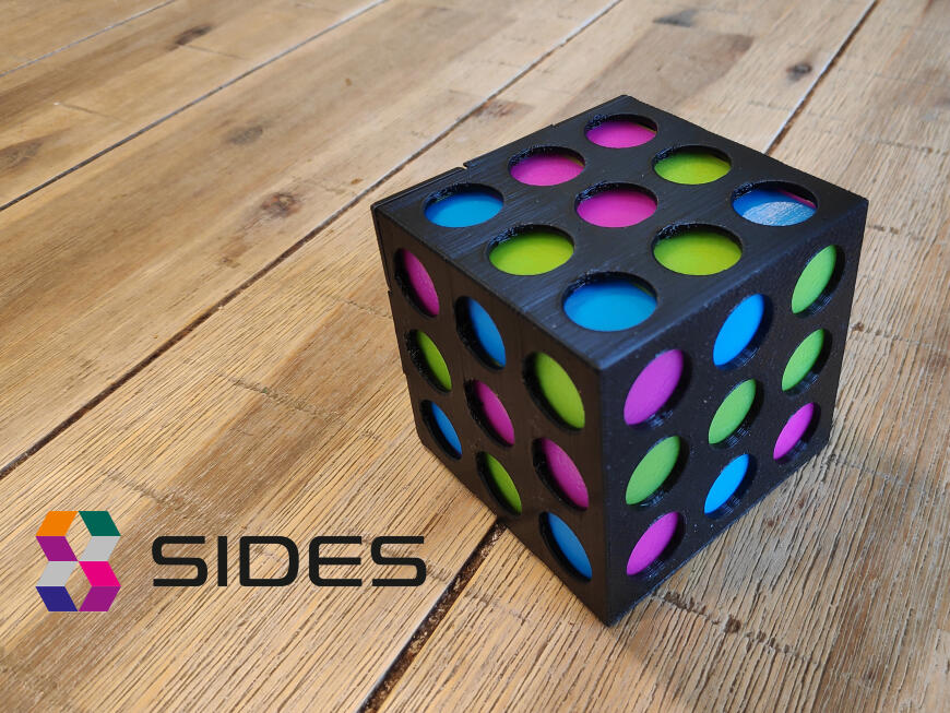 Tic Tac Sides 3D. Новая настольная игра