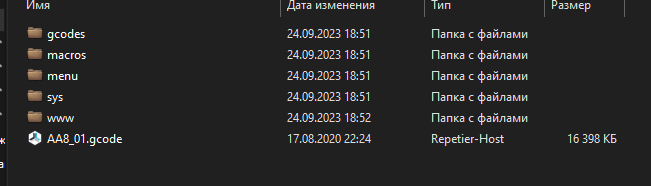 Трудности с запуском сервера DWC на Duet 2 Maestro Enternet