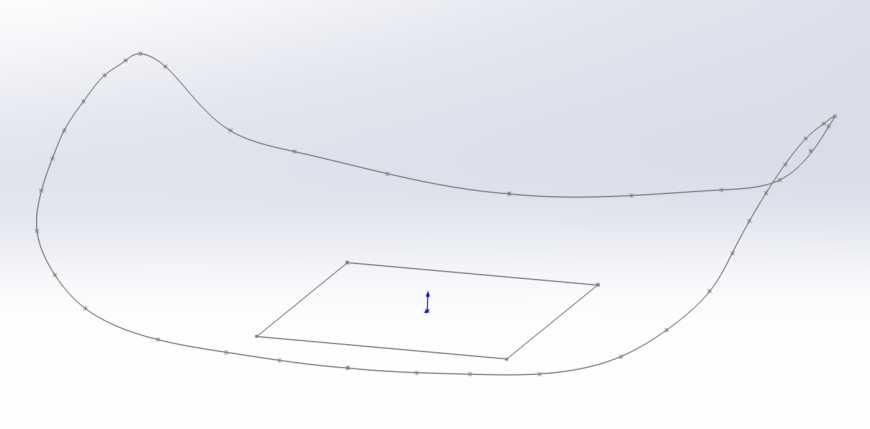 Поверхность по 3D эскизу
