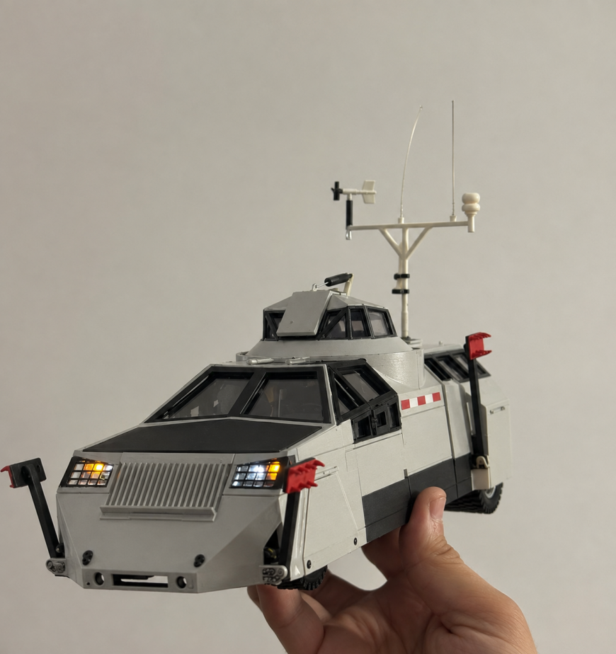 TIV-1: как я воссоздавал знаменитую машину для охоты за торнадо в 3D
