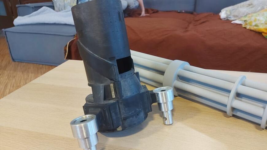 M 134 Minigun, масштаб 1/1