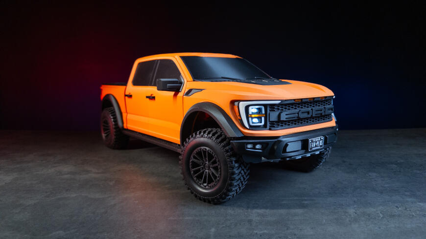 RC модель Ford F-150 Raptor на 3D принтере