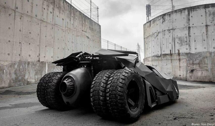 Вьетнамский дизайнер построил Бэтмобиль с 3D-печатными деталями