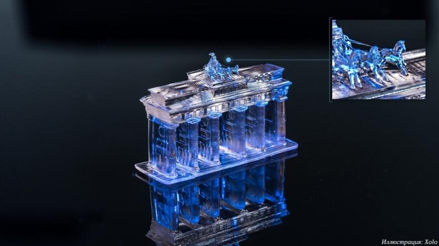 Компания Xolo развивает новую технологию скоростной 3D-печати фотополимерными смолами