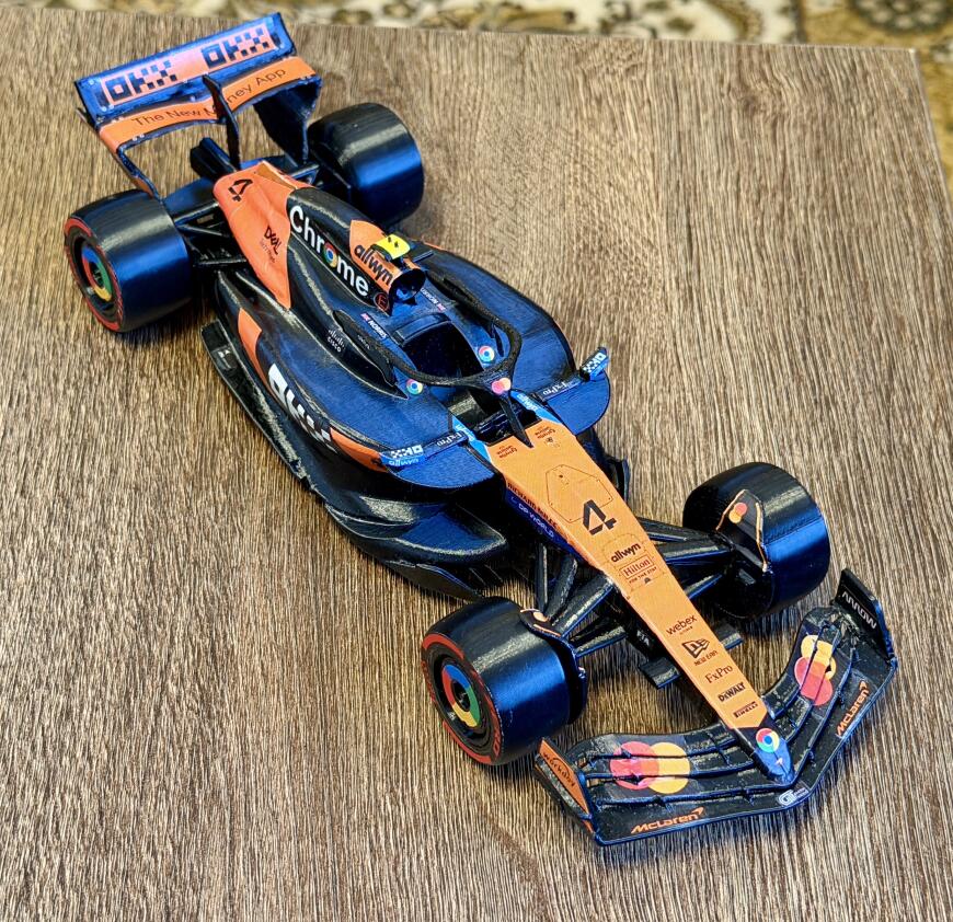 McLaren F1 2025 (MCL39) - чемпионский болид Ландо Норриса