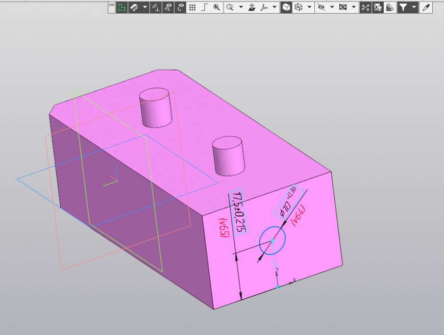 КОМПАС-3D v18 Home. Основы 3D-проектирования. Часть 16.3. Создание игрушечного паровоза. Крыша и тележка паровоза