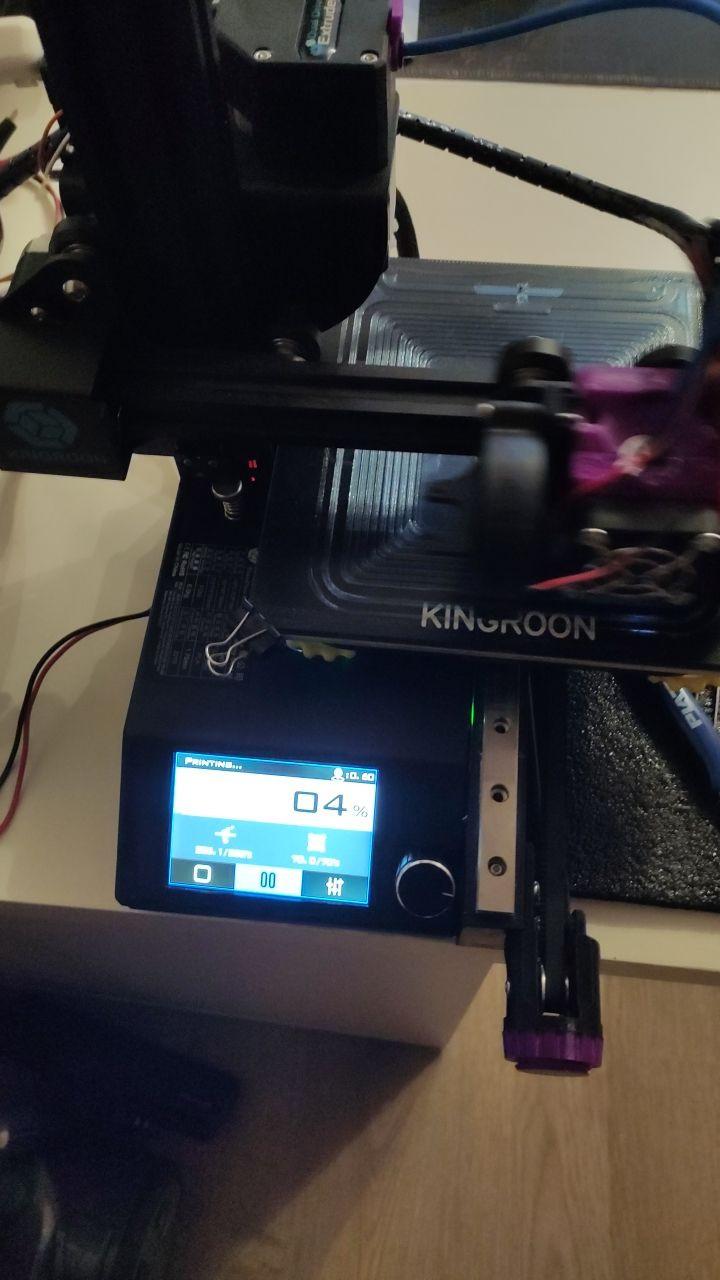 Замена платы принтера Kingroon KP3 на lerdge X