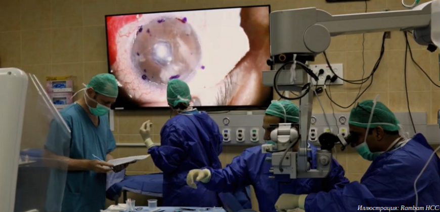 Израильские врачи вернули слепой пациентке зрение с помощью 3D-печатной роговицы