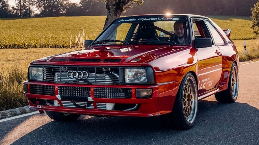 3D-сканирование в производстве реплики Audi Sport Quattro