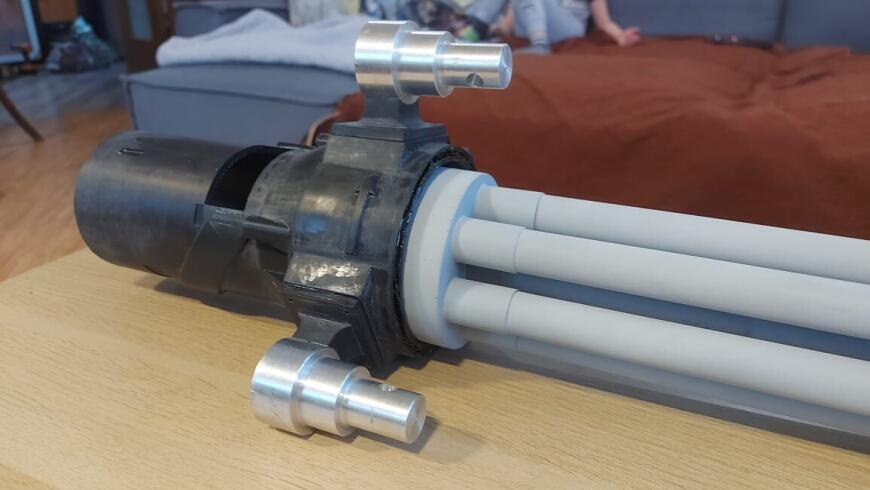 M 134 Minigun, масштаб 1/1