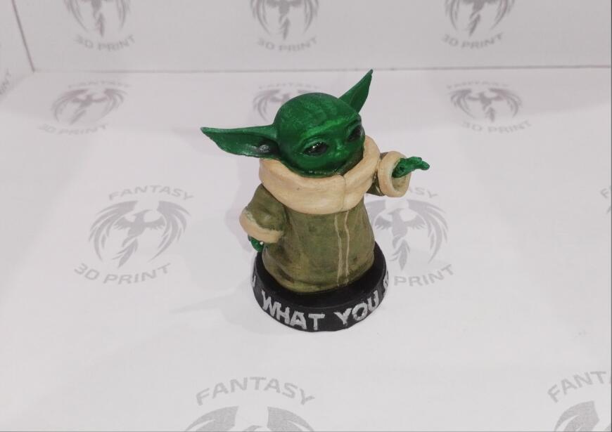 Маленький Йода - он же Грогу