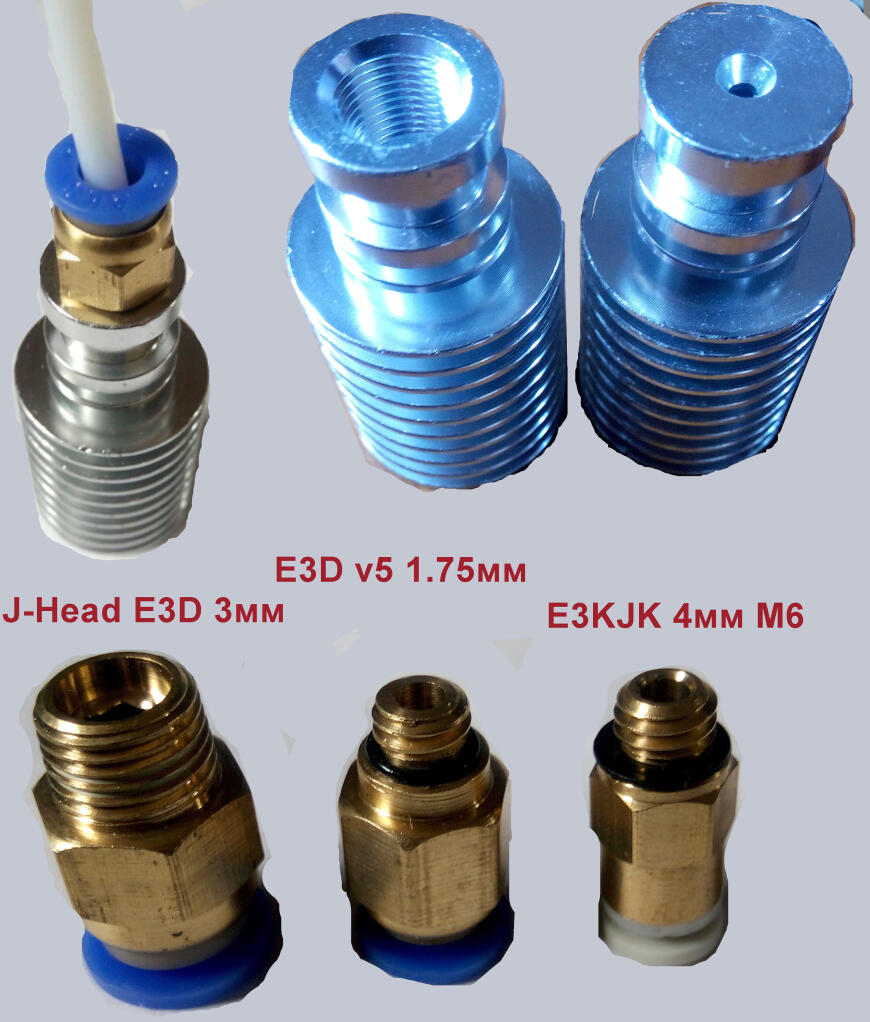 Как присоединить фитинг к радиатору