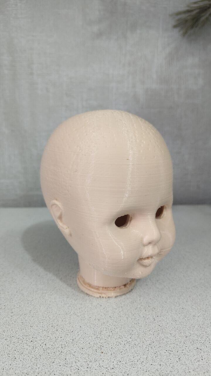 Печать головы куклы из TPU