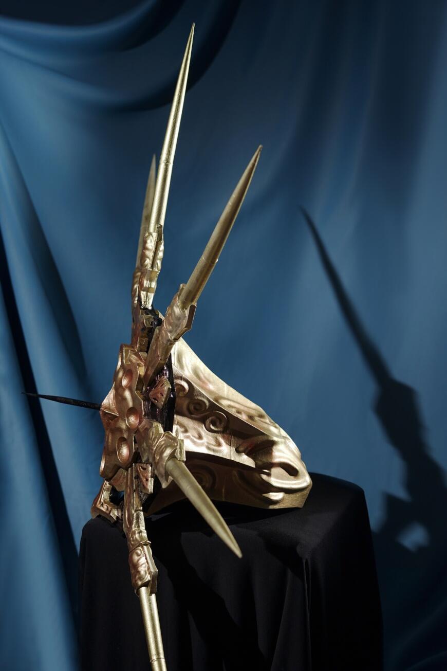 Маска-шлем Гвиндолин из Dark Souls Маска-шлем Гвиндолин из Dark Souls