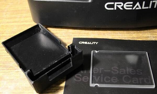 Защитное стекло и крышка для экрана на Creality Ender-3 V3 SE
