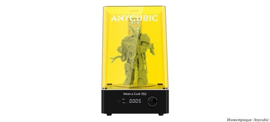 Anycubic предлагает новую УФ-камеру и мойку Wash & Cure Plus