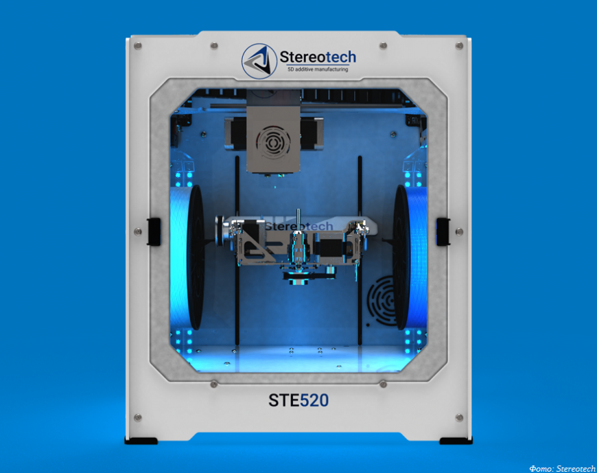 Компания Stereotech представила пятикоординатную аддитивную систему