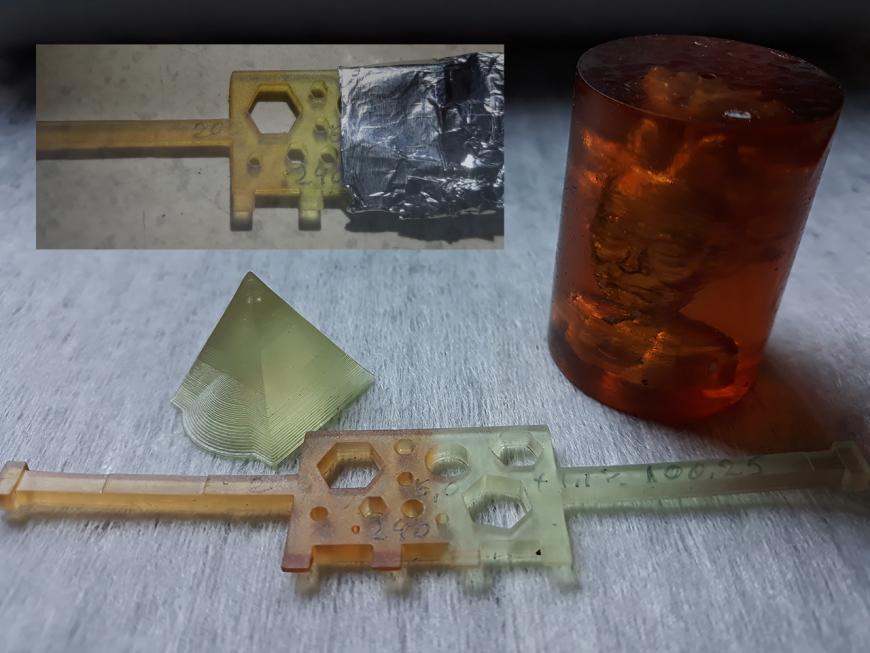 Мы не печатаем где не надо 2, Gorky Liquid Clear, Uniz Slash PLUS, от 300 до 10 микрон.