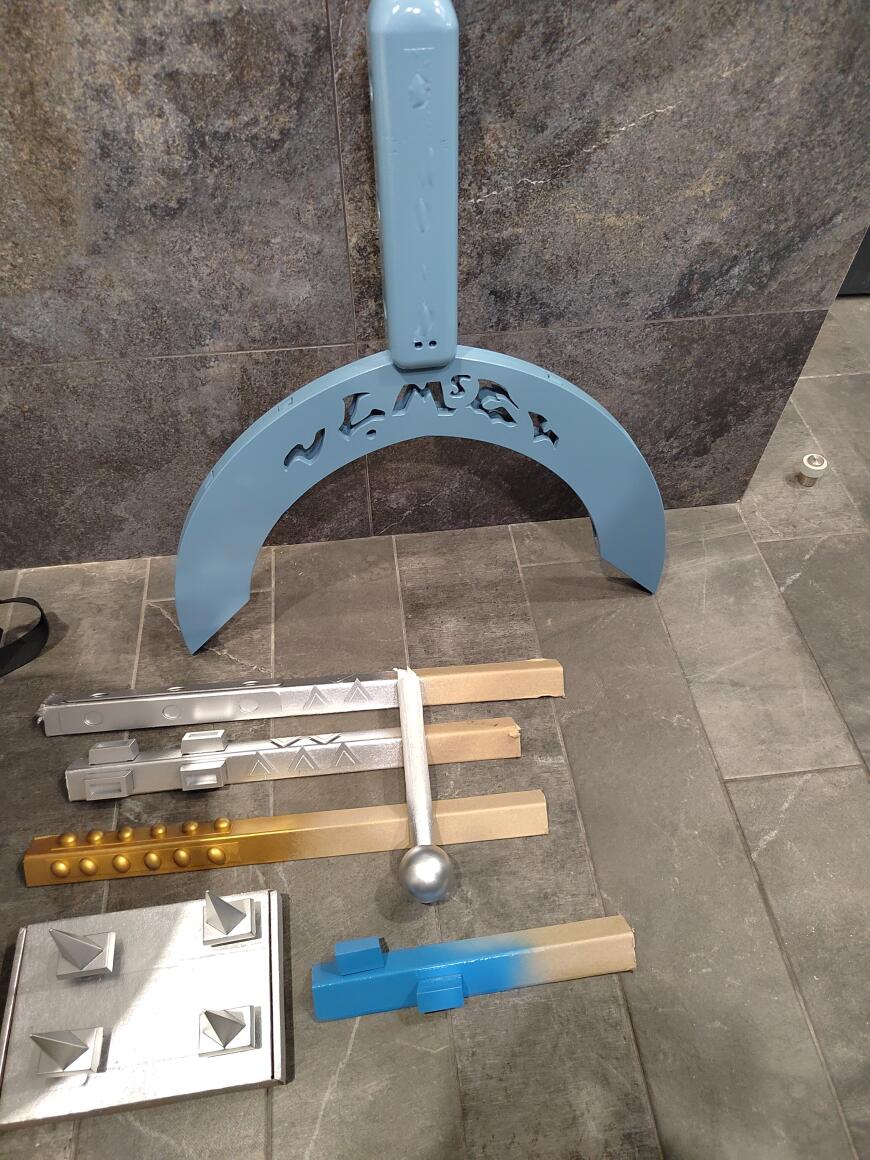 Делаем оружие персонажа Занка Ниджику из аниме Гачиакута + бонус