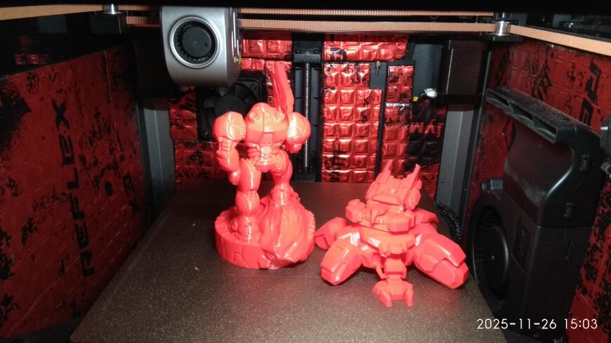 Обзор пластика для 3д печати RS Crossbridge PLA Красный