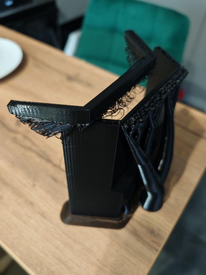 Сбой нарезки высоких деталей flashforge adventurer 5m