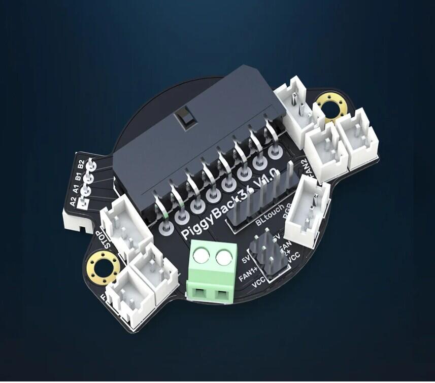 Как правильно сделать косу  BIGTREETECH PiggyBack36 V1.0