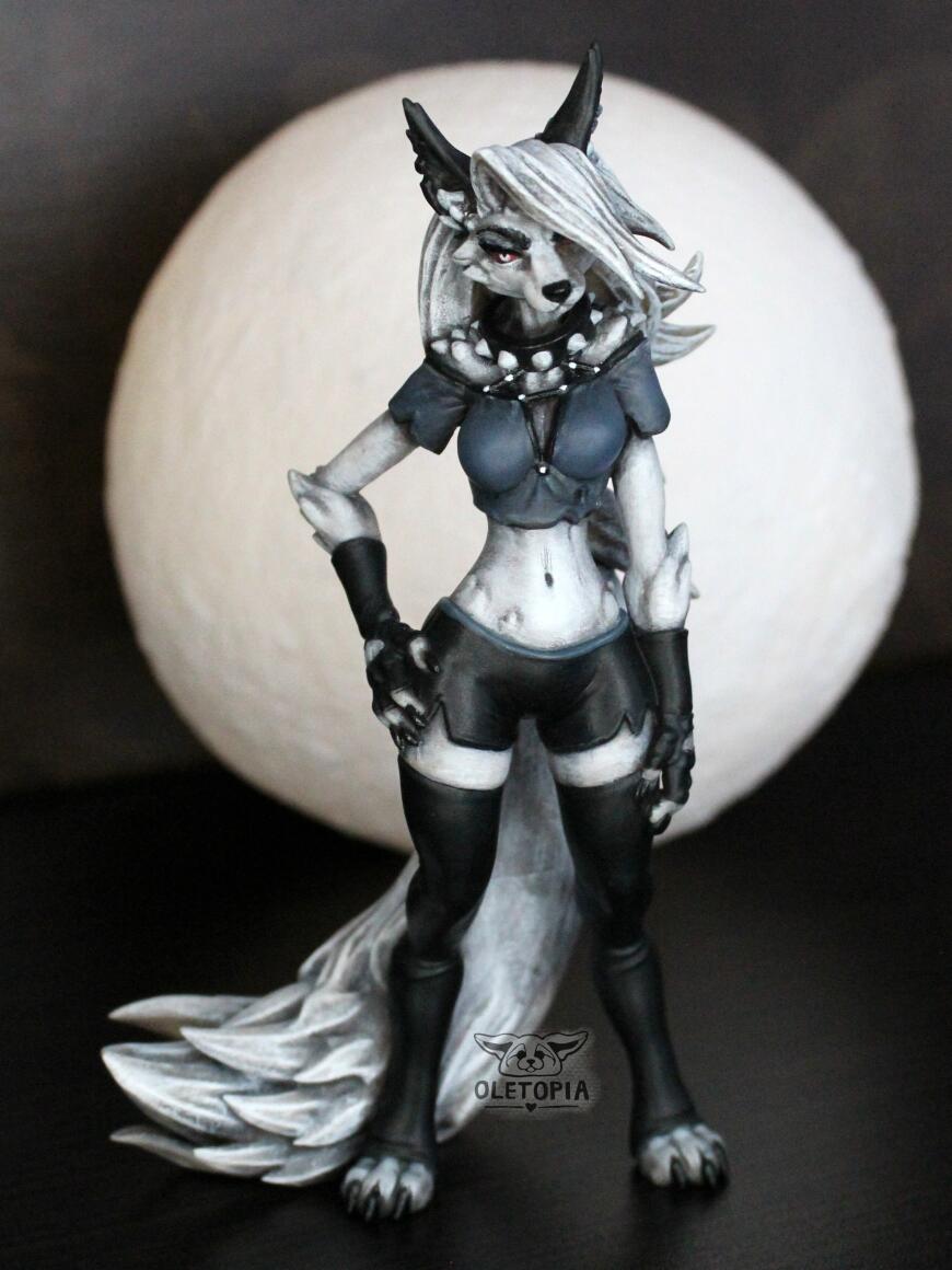 Адская гончая Луна из мультсериала 