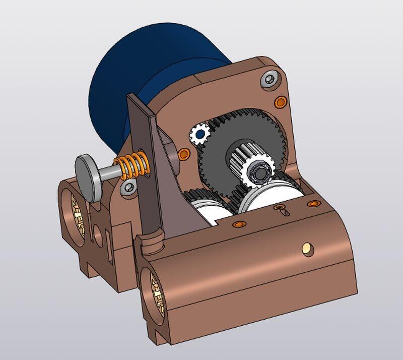 Новая печатающая голова с direct-extruder для Flying Bear Ghost 4S