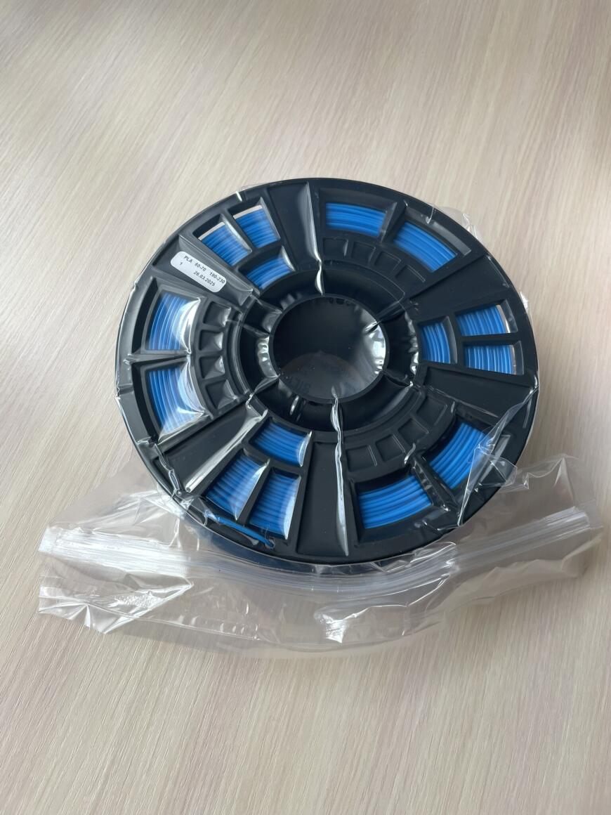 Обзор на PLA пластик LIDER-3D для 3D принтера, синий