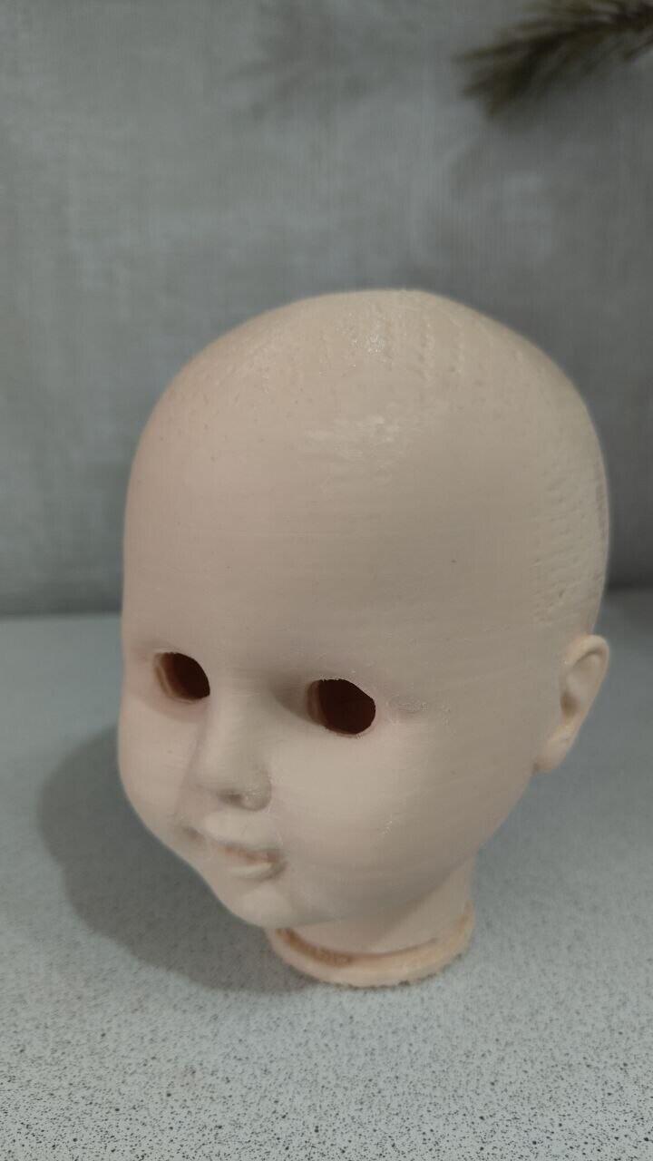 Печать головы куклы из TPU