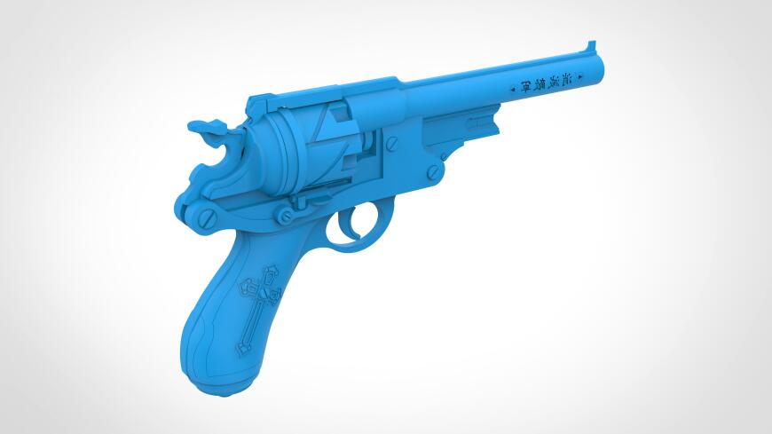 Webley-Fosbery .455 из фильма Ван Хельсинг