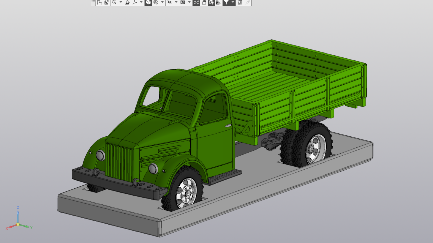 ГАЗ-51 Масштаб 1:64