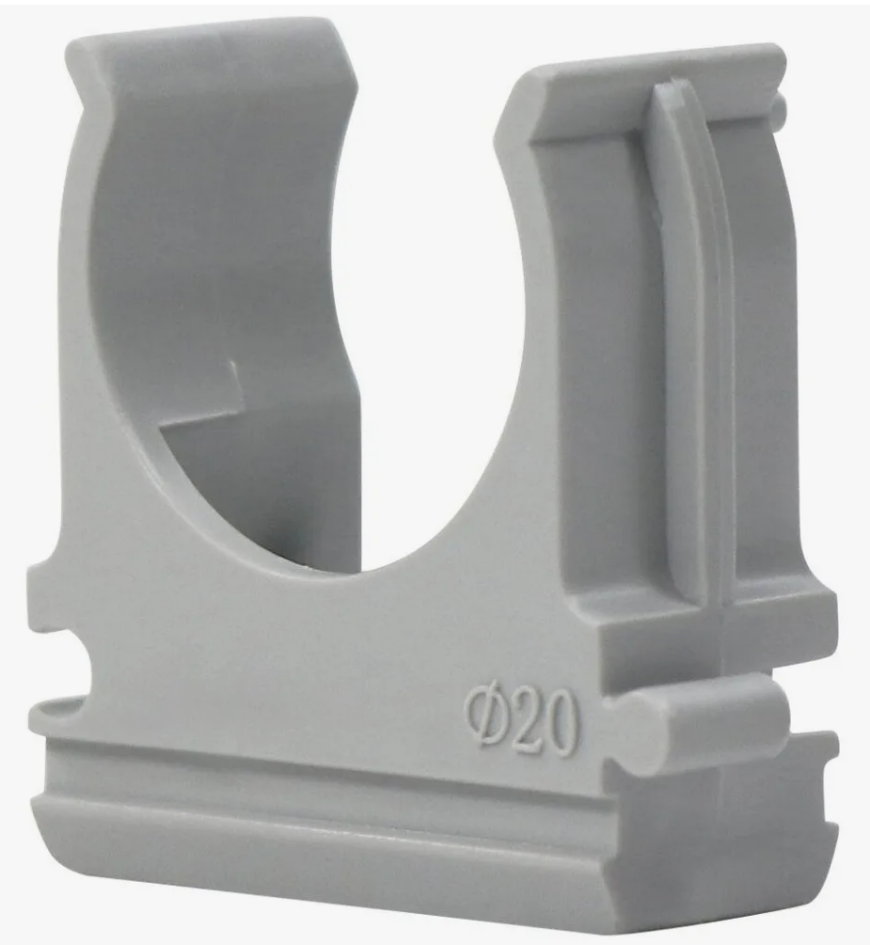 Простой держатель для гофры