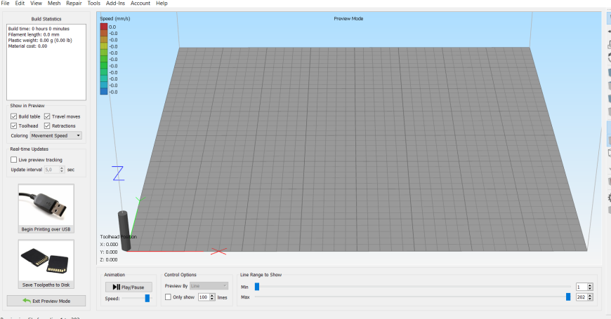 Печать двух отдельных моделей разными процессами в simplify3D