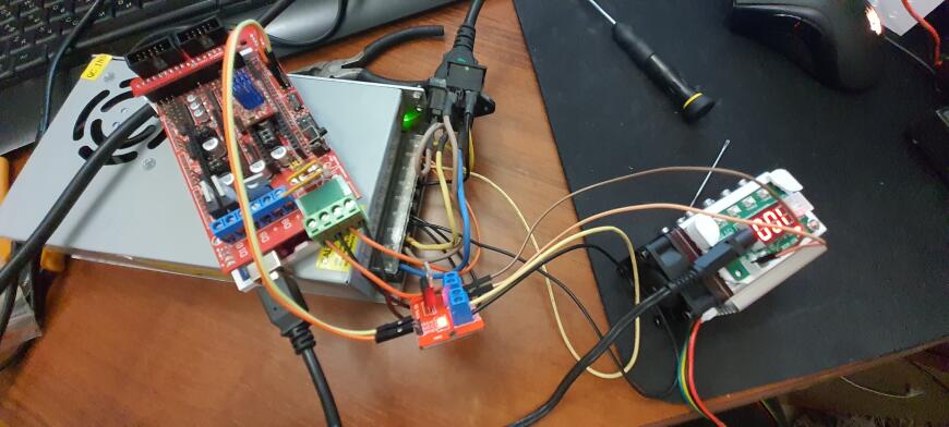 Попытка подружить Ramps и Neje Laser module 30w