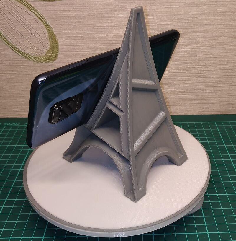 Подставка для телефона «Эйфелева башня»