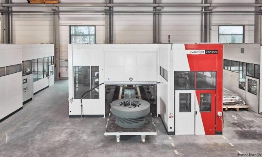 General Electric, Voxeljet и Fraunhofer IGCV создадут самый большой 3D-принтер для печати литейных форм