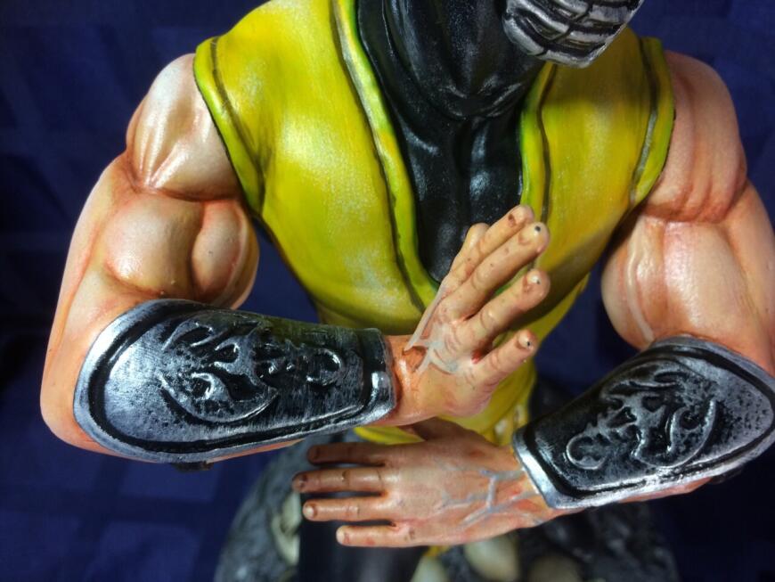 Scorpion 1995 mortal kombat for 3d print STL
