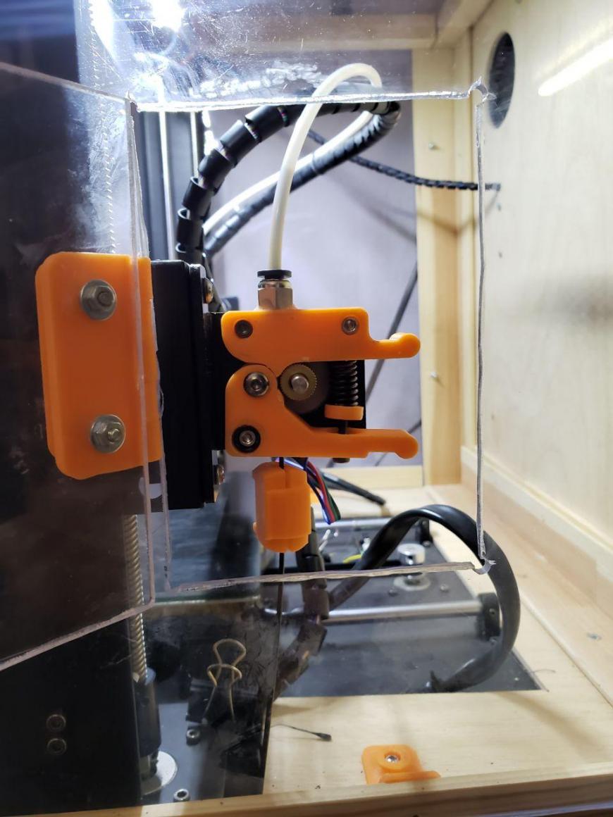 Пропуск филамента при печати BFlex на Anycubic i3 Mega