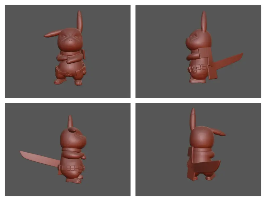 3D-модель по фото для печати: сравниваем 5 нейросетей на одной фигурке 3D-модель по фото для печати: сравниваем 5 нейросетей на одной фигурке