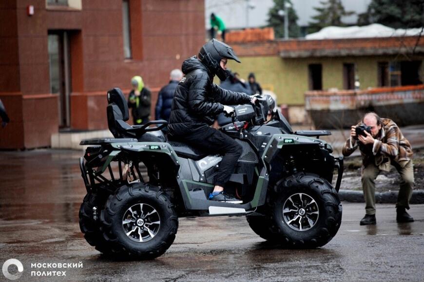 В Московском Политехе создали электрическую версию квадроцикла Stels Guepard
