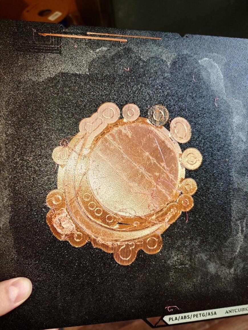 Дефект печати Anycubic Kobra S1