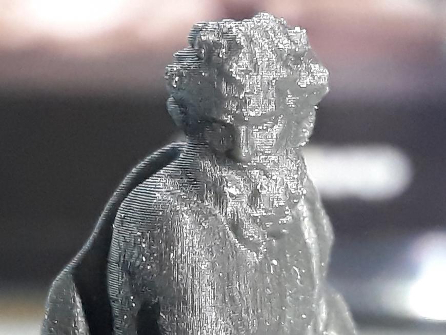 Статуя 5см. Uniz Slash Plus ESUN Standard Resin Black