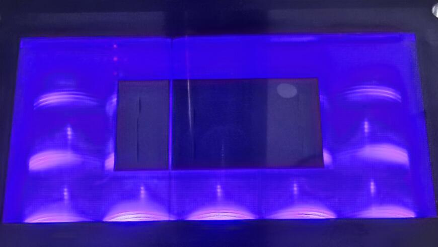 Полоса на Принтере Anycubic Mono 4.